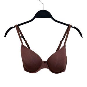 Old Navy Size‎ 32D Cocoa Mocha Brown Full Coverage Smoothing T-Shirt Bra - NWT